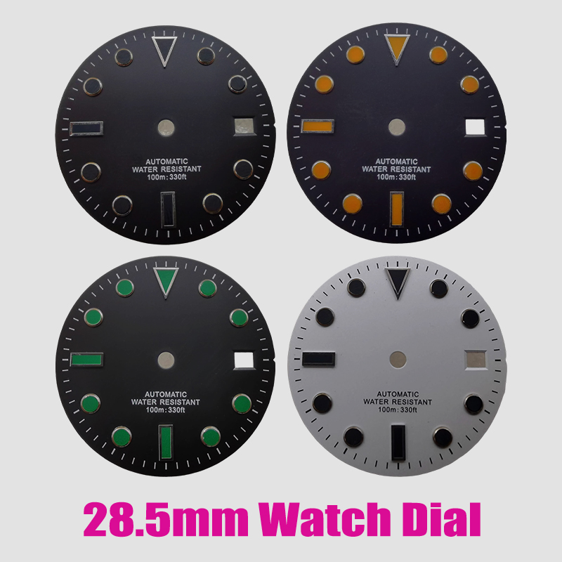 Luminous Dial Face - Dia 28.5mm NH35 Dial 8215 ETA