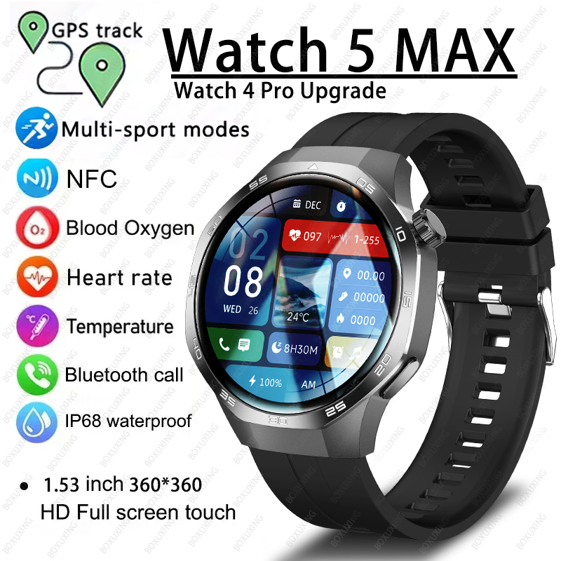 Smartwatch Health Watches For Women - 2025 New Watch 5 MAX Smart