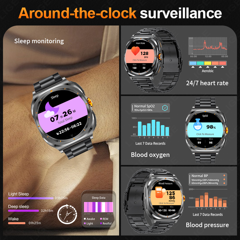 LIGE 2025 Watch Wireless Earph - огляд і ціна Smartwatch Sports Watches For Women