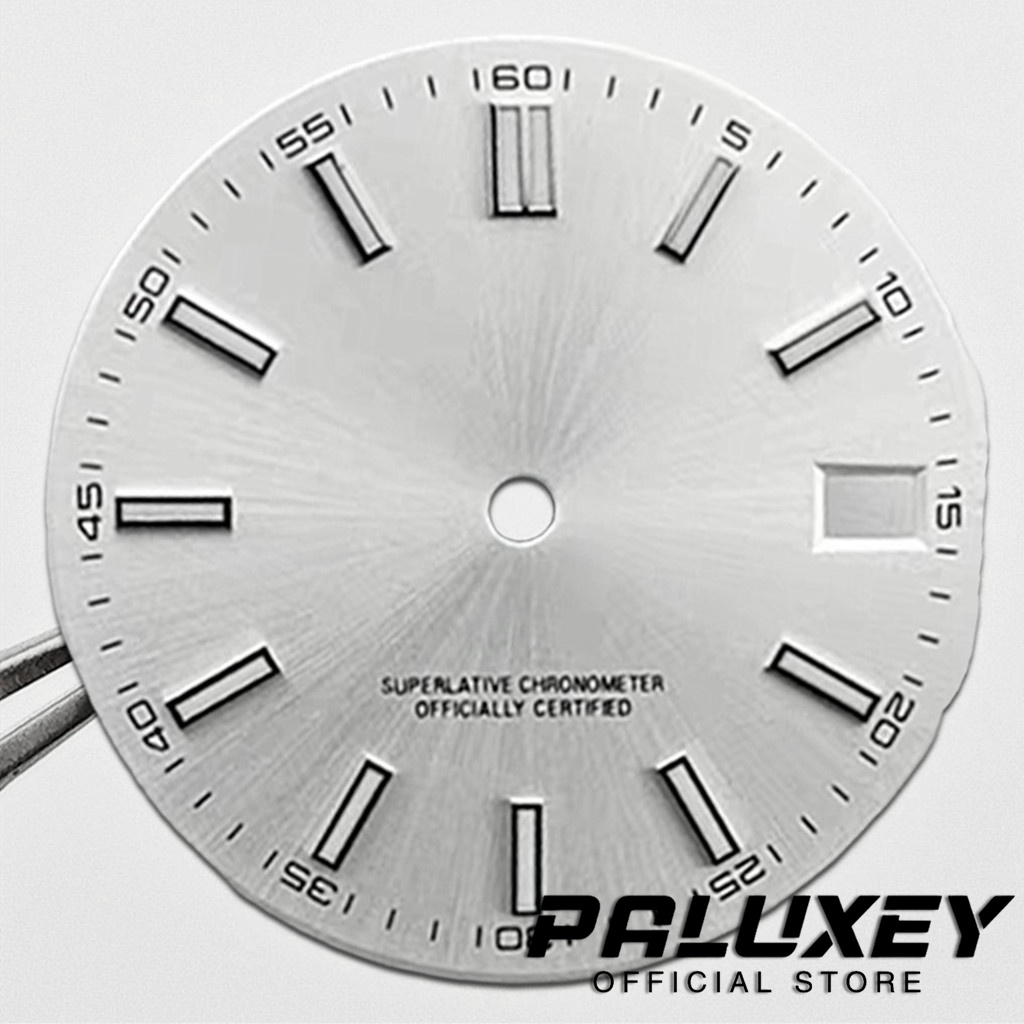NH35 Watch Dial 28.5mm Log Mod - огляд і ціна Luminous Dial Face