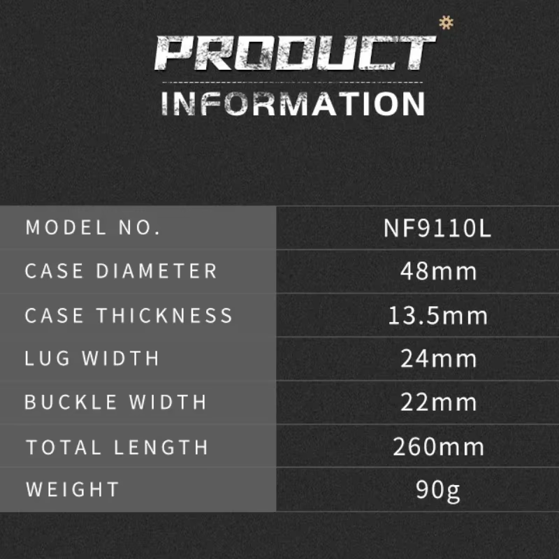 NAVIFORCE New Men's Sports Mil - огляд і ціна Smartwatch Sports Watches For Men