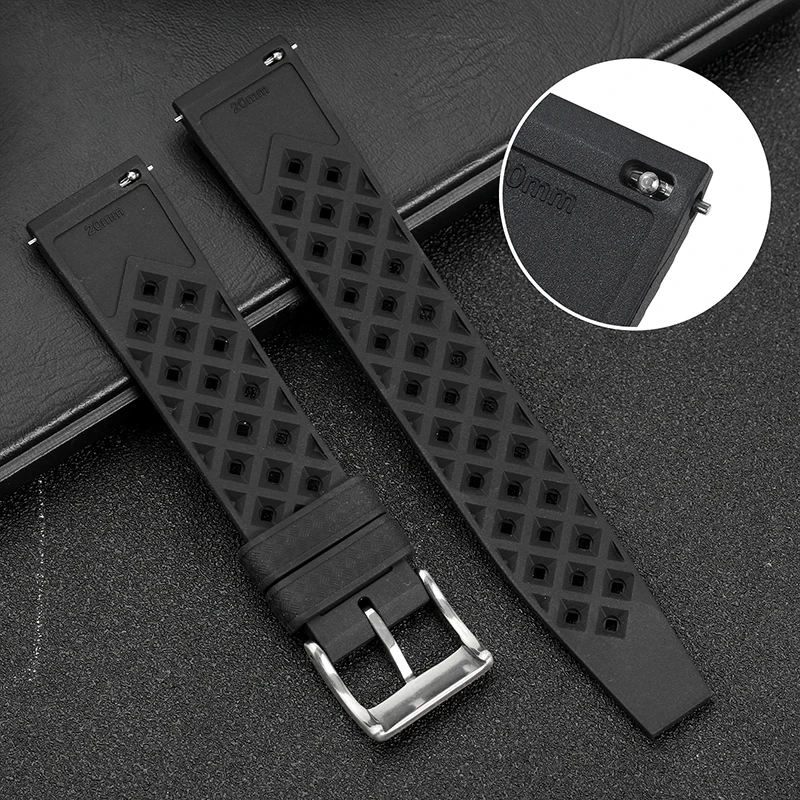 20mm 22mm Tropic Rubber Watch  - огляд і ціна Smartwatch Casio Watches For Men