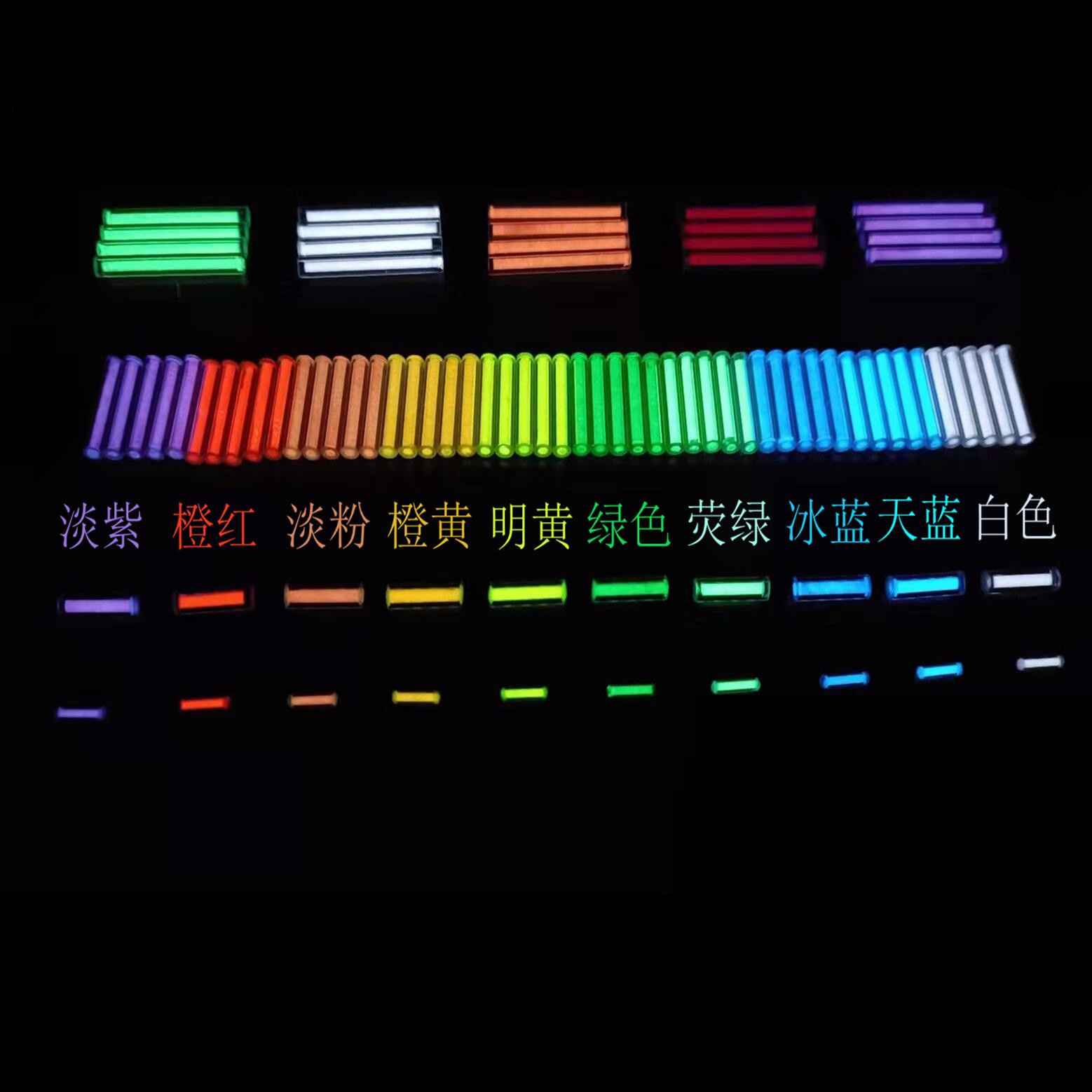 Edc glass night light tube tri - огляд і ціна Tritium Gas Tube