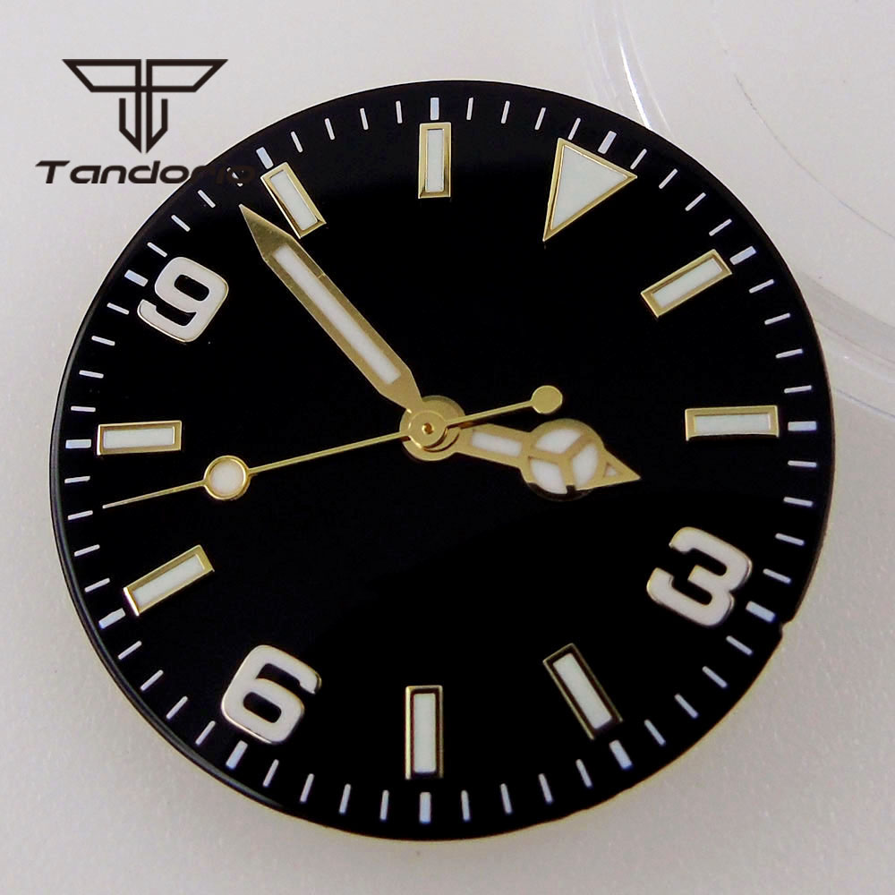 29mm Black/Blue Watch Dial Fit - огляд і ціна Luminous Dial Face