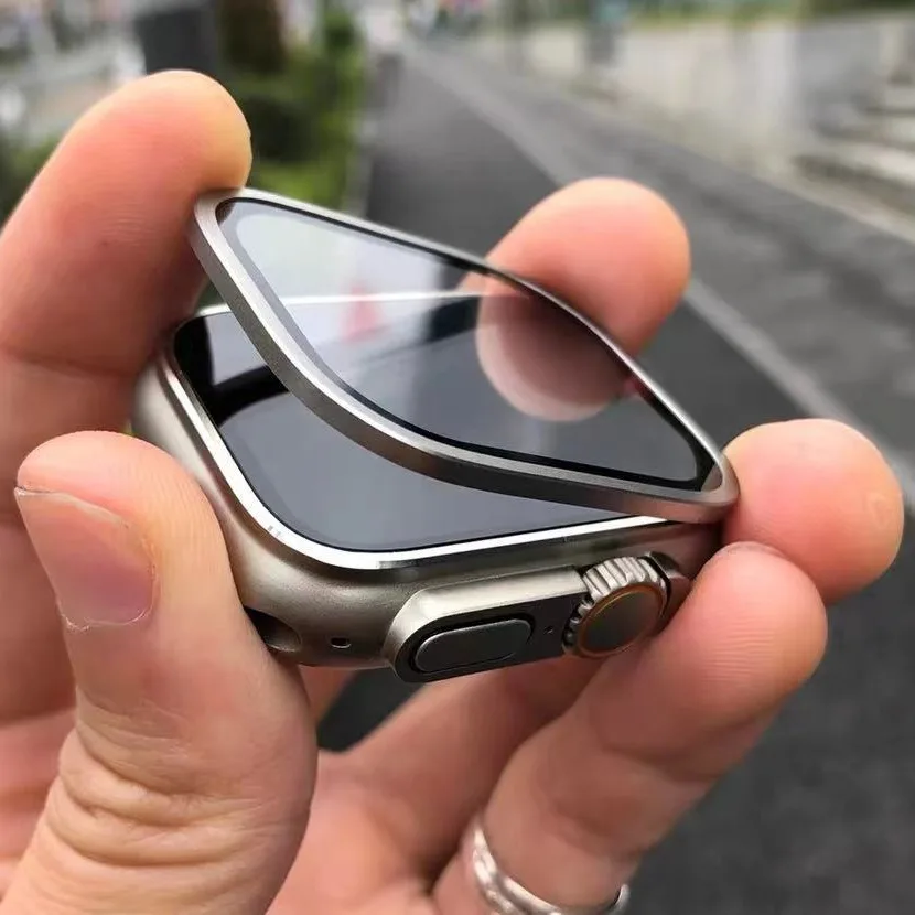 Tempered Glass for Apple Watch - огляд і ціна Smartwatch Watches For Men