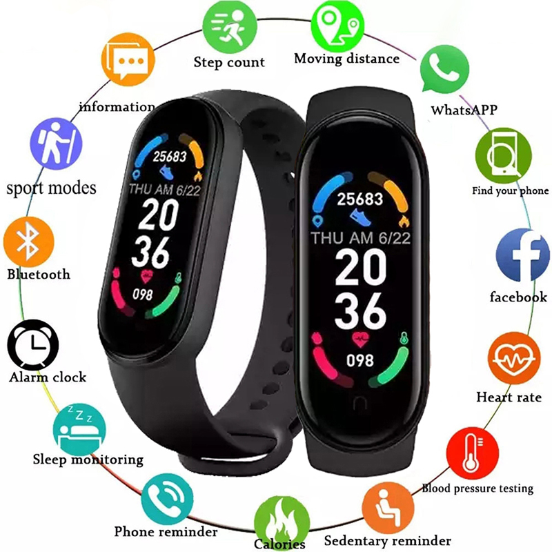 M6 Smart Watch Men Women Fitne - огляд і ціна Smartwatch Sports Watches For Women