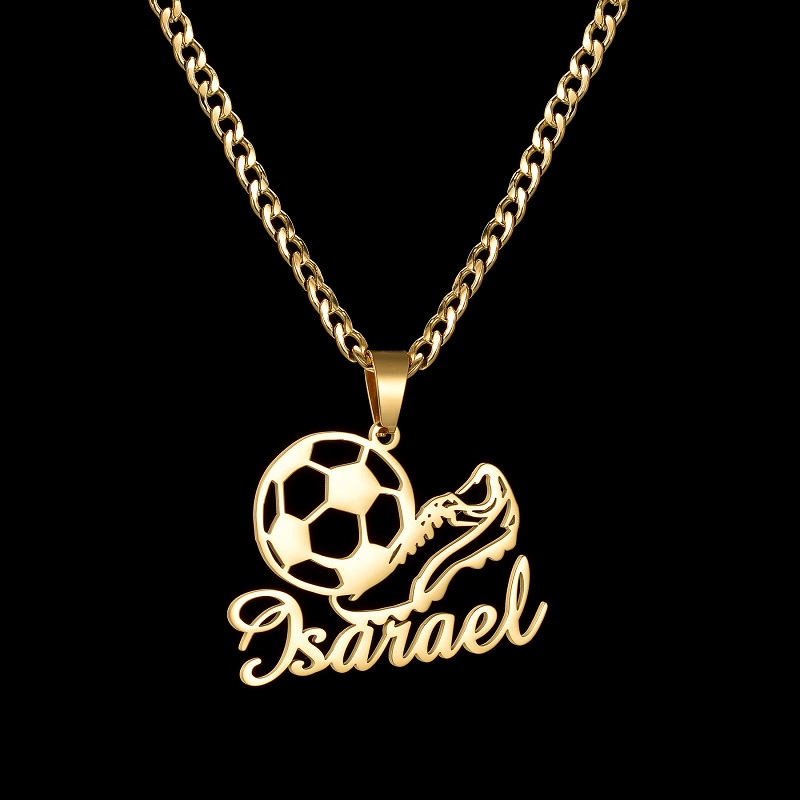 Custom Name Necklace Football  - огляд і ціна Smartwatch Sports Watches For Men