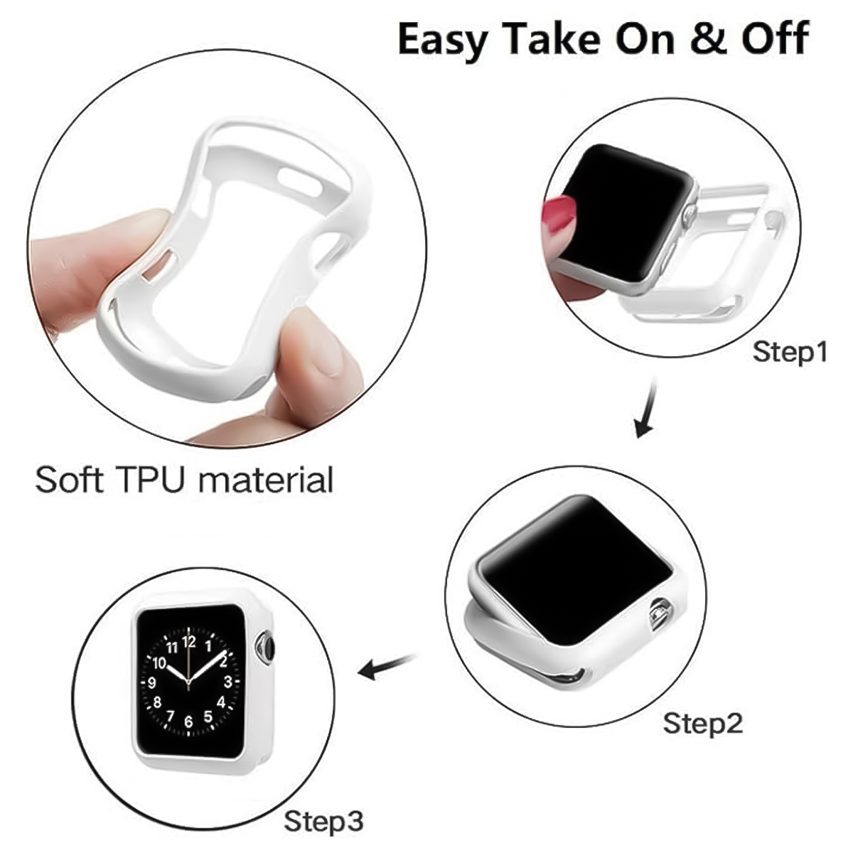 TPU Silicone Case For Huawei W - огляд і ціна Smartwatch Watch Huawei