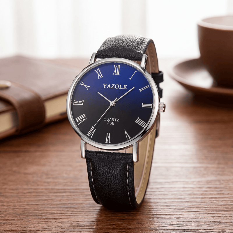 YAZOLE Minimalist Quartz Watch - огляд і ціна Smartwatch Casual Watches For Men