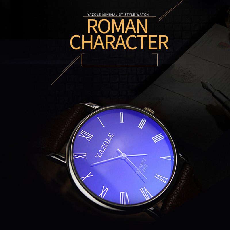 YAZOLE Minimalist Quartz Watch - огляд і ціна Smartwatch Casual Watches For Men