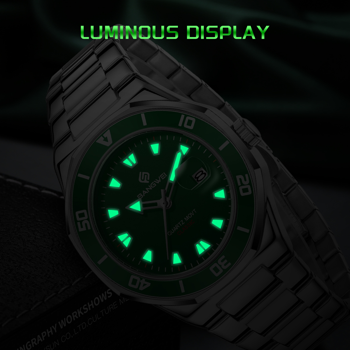 BANGWEI Business Mens Watch Lu - огляд і ціна Smartwatch Casual Watches For Men