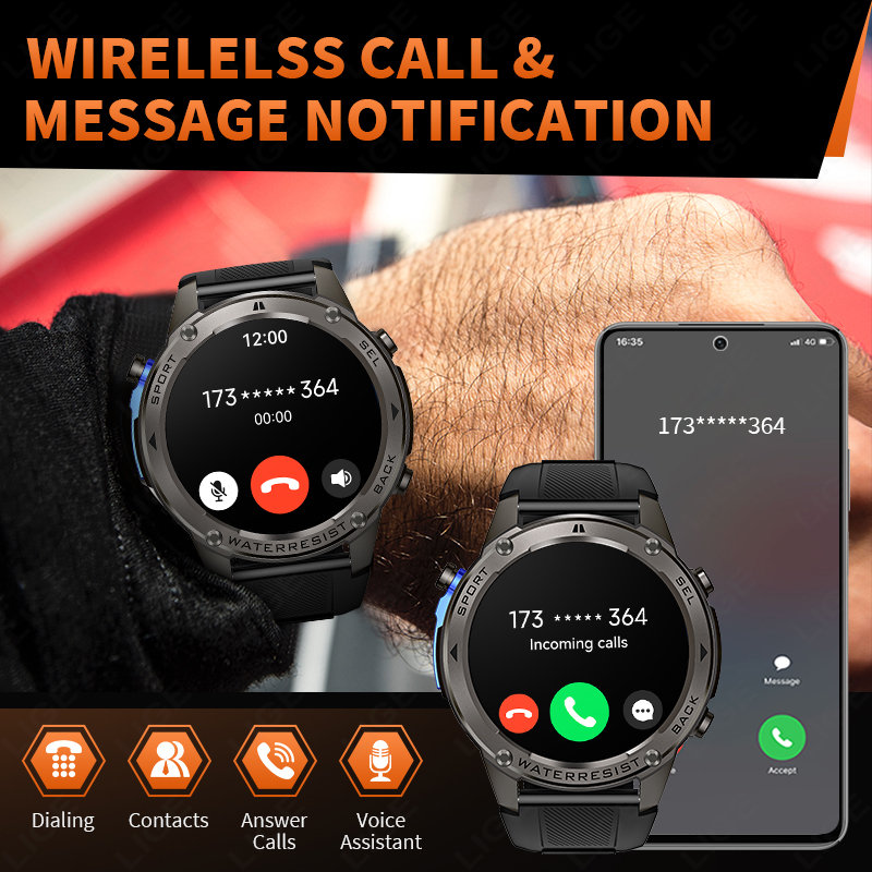 2026 New Ultra Military Grade  - огляд і ціна Smartwatch Sports Watches For Men