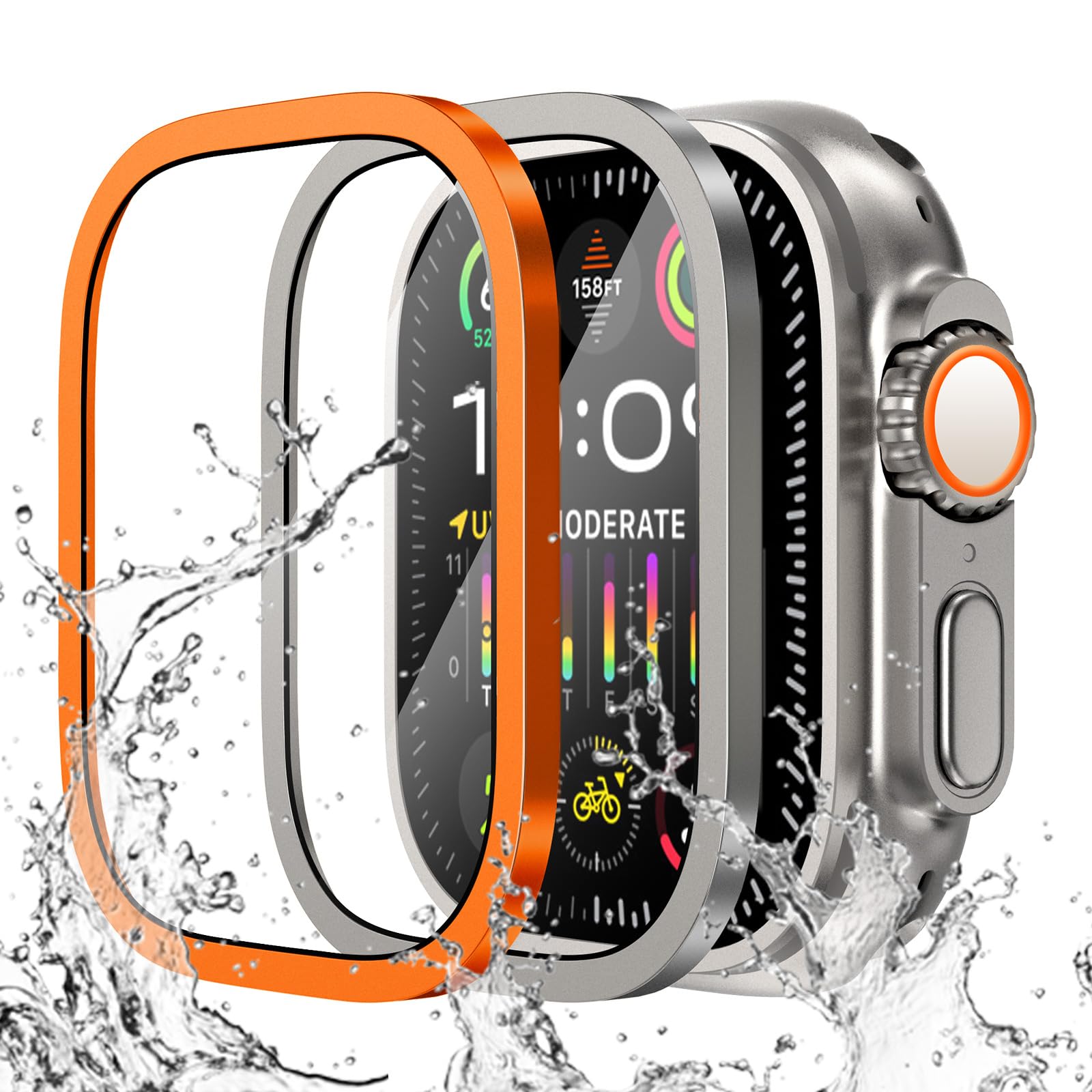 Tempered Glass for Apple Watch - огляд і ціна Smartwatch Watches For Men