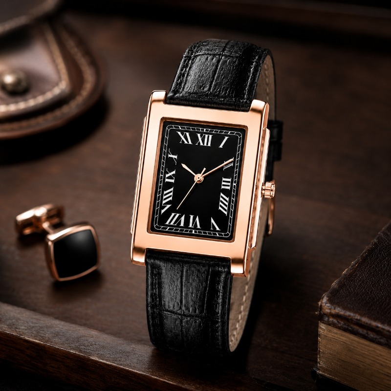 Classic Business Men Watch Squ - огляд і ціна Smartwatch Casual Watches For Men