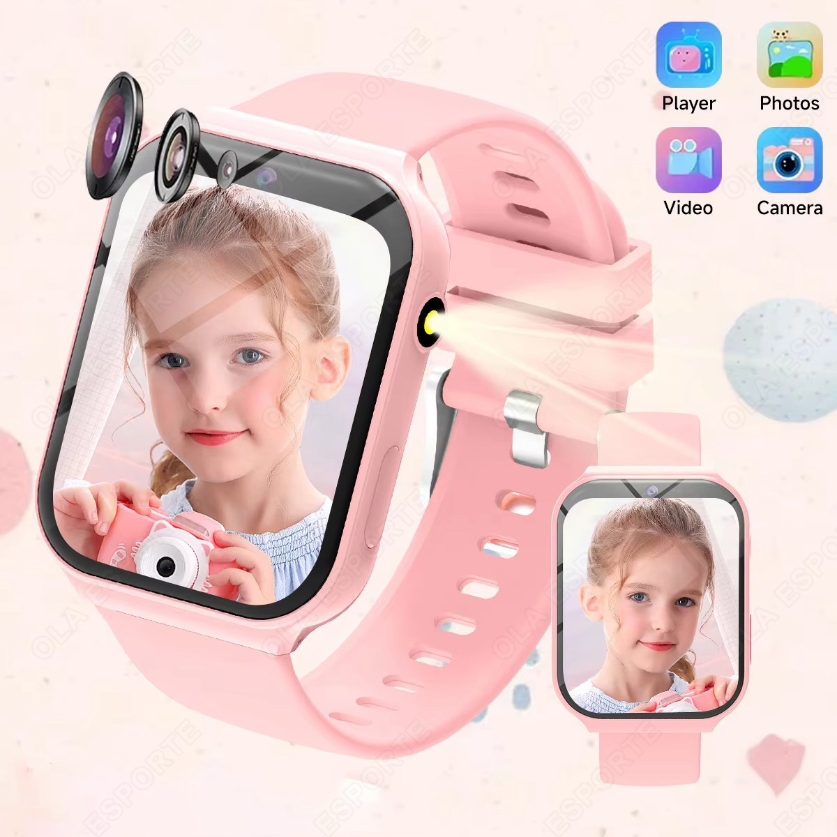 New Smartwatch For Kids HD Cam - огляд і ціна Smartwatch Watches Birthday Gift For Boys