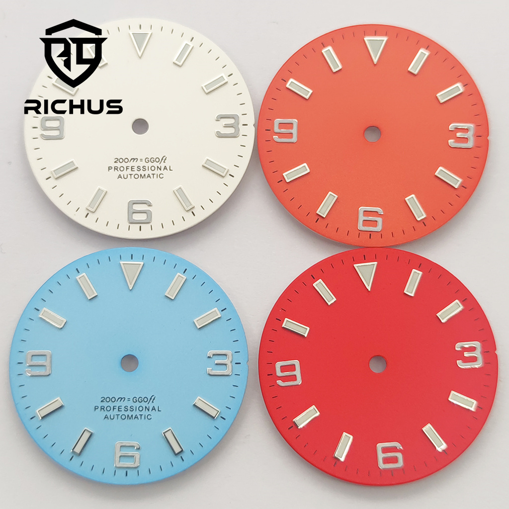 RICHUS 29mm Watch Dial Polishe - огляд і ціна Luminous Dial Face