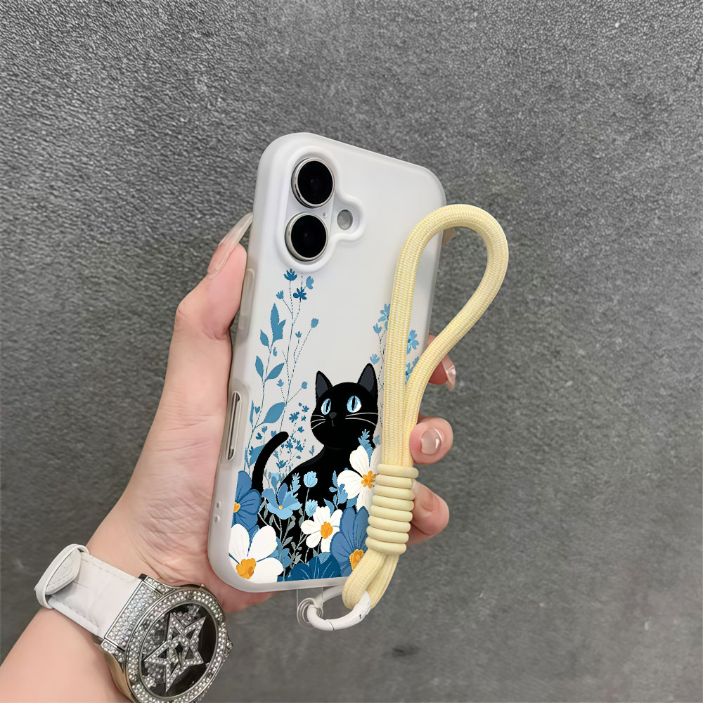 Cat Cute Floral Korean Phone C - огляд і ціна Samsung Galaxy Strap