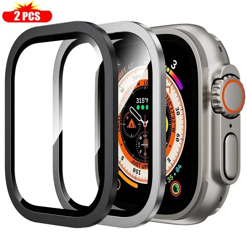 2PCS Tempered Glass for Apple  - огляд і ціна Smartwatch Watches For Men
