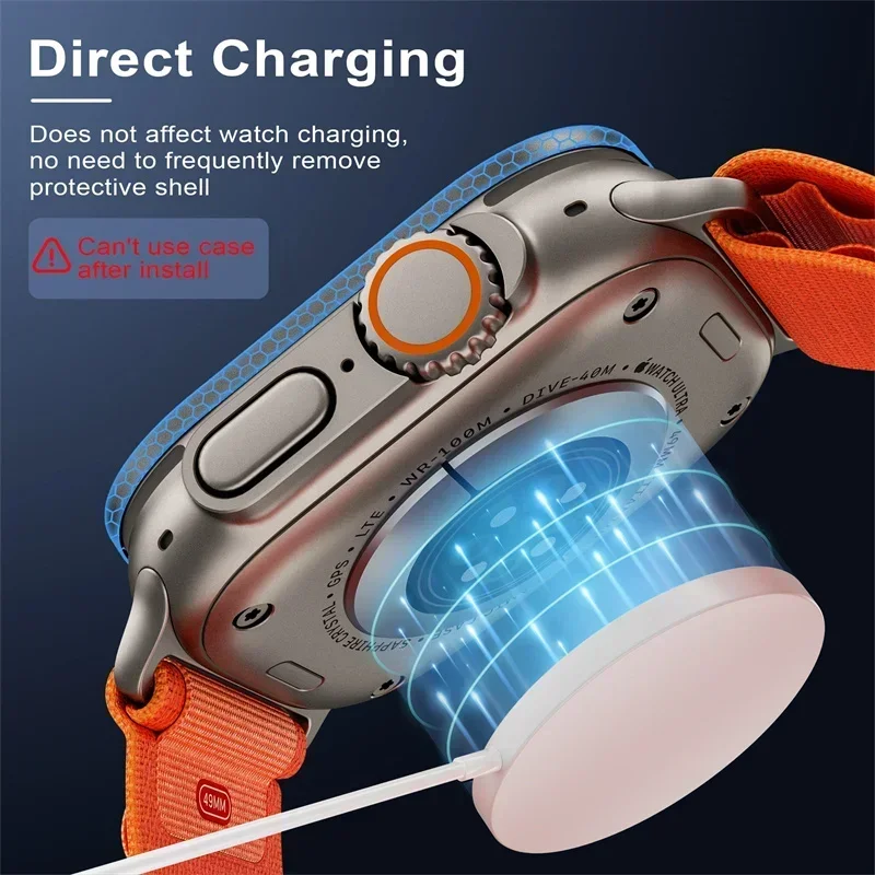 2PCS Tempered Glass for Apple  - огляд і ціна Smartwatch Watches For Men