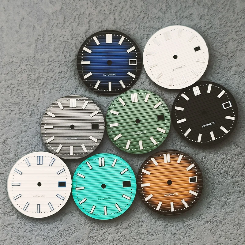 29.8mm NH35 Watch Dial Green L - огляд і ціна Luminous Dial Face