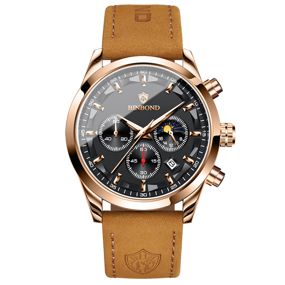 BINBOND New Men Quartz Watch F - огляд і ціна Smartwatch Sports Watches For Men