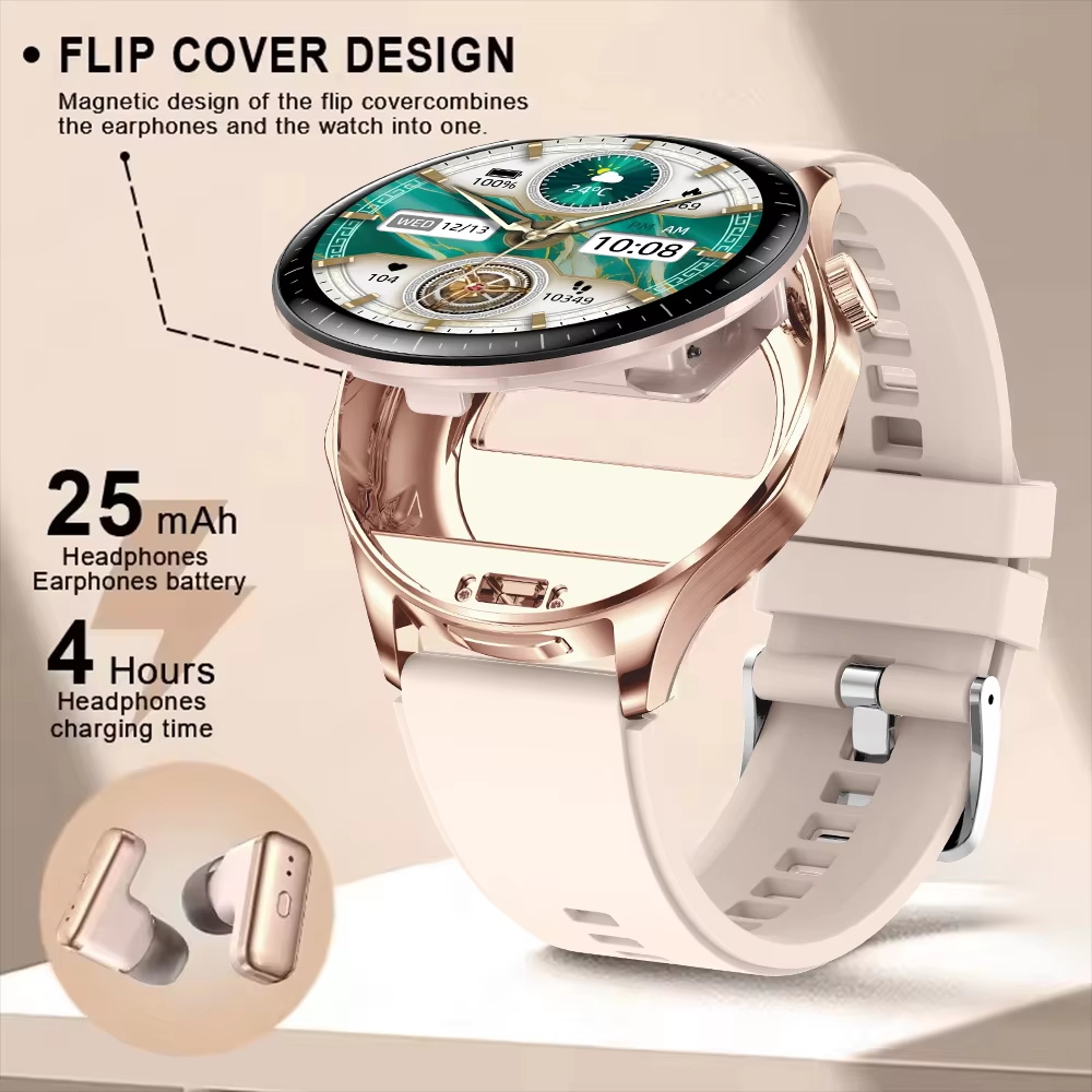 2 In 1 TWS Headset Smart Watch - огляд і ціна Smartwatch Noise Watches For Women