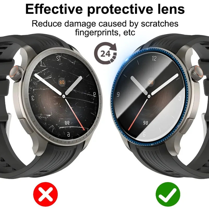 Full Curved Protective Soft Fi - огляд і ціна Smartwatch Watches Amazfit