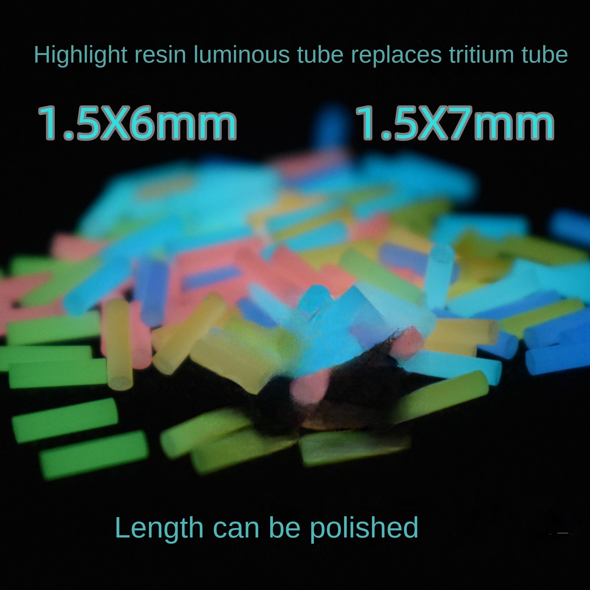 Not tritium 1.5 × 6mm 1.5 x 7m - огляд і ціна Tritium Gas Tube