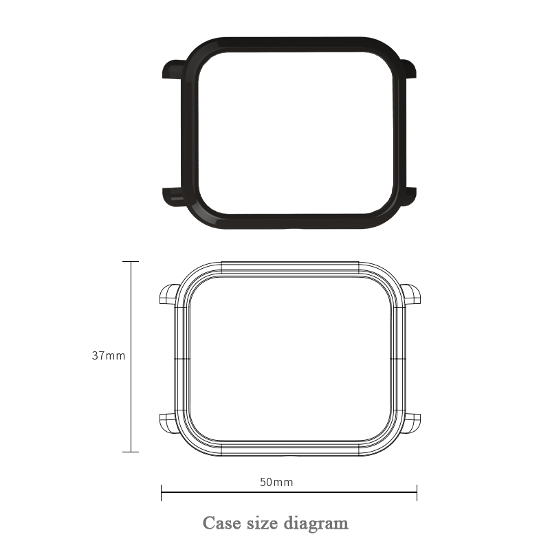 Case Cover for Amazfit Bip Ban - огляд і ціна Smartwatch Watches Amazfit