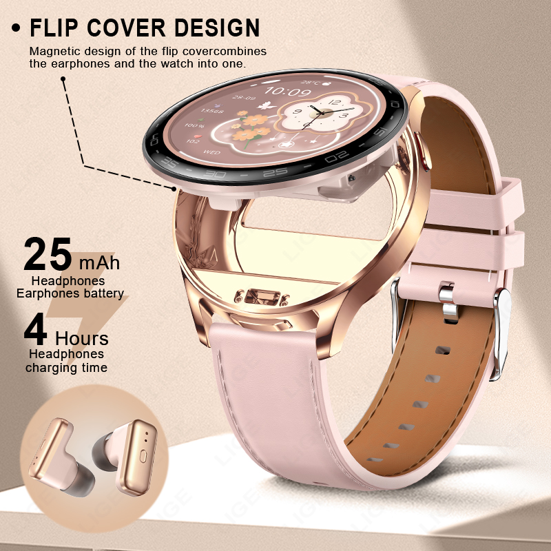 2 In 1 TWS Headset Smart Watch - огляд і ціна Smartwatch Noise Watches For Women