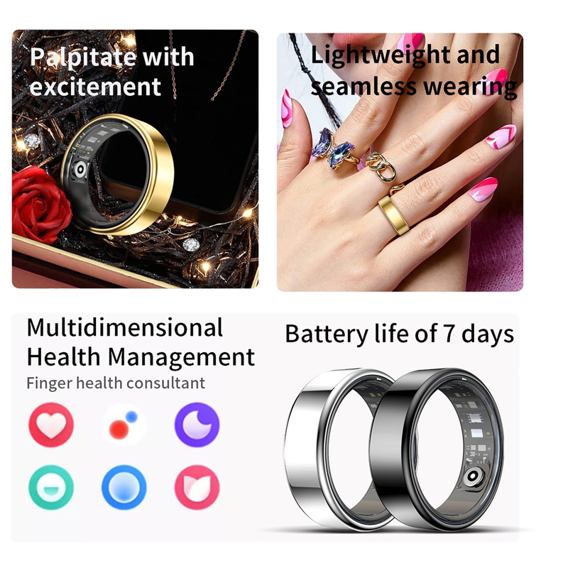 Smart Ring Health Tracker Hear - огляд і ціна Smartwatch Sports Watches For Men