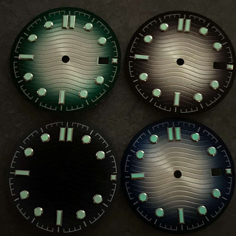 Wave Dial Sunburst Watch Dial  - огляд і ціна Luminous Dial Face