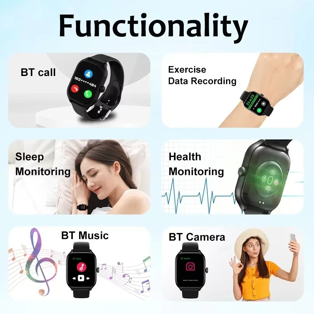 Smart Watch For Android IOS Wa - огляд і ціна Smartwatch Sports Watches For Women