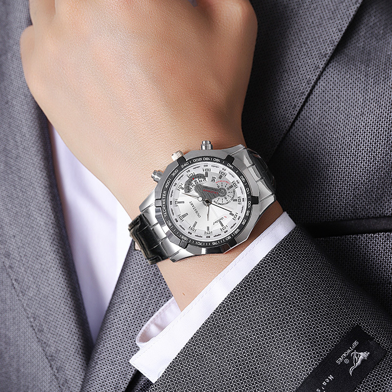 Men's Quartz Watches Calendar  - огляд і ціна Smartwatch Casual Watches For Men