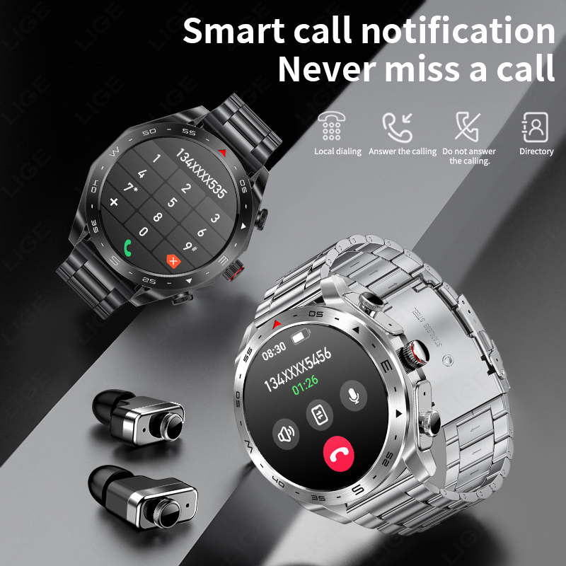 LIGE AMOLED Screen Smart Watch - огляд і ціна Smartwatch Noise Watches For Women