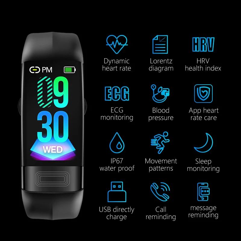 New Smart Watches Women ECG HR - огляд і ціна Smartwatch Health Watches For Women