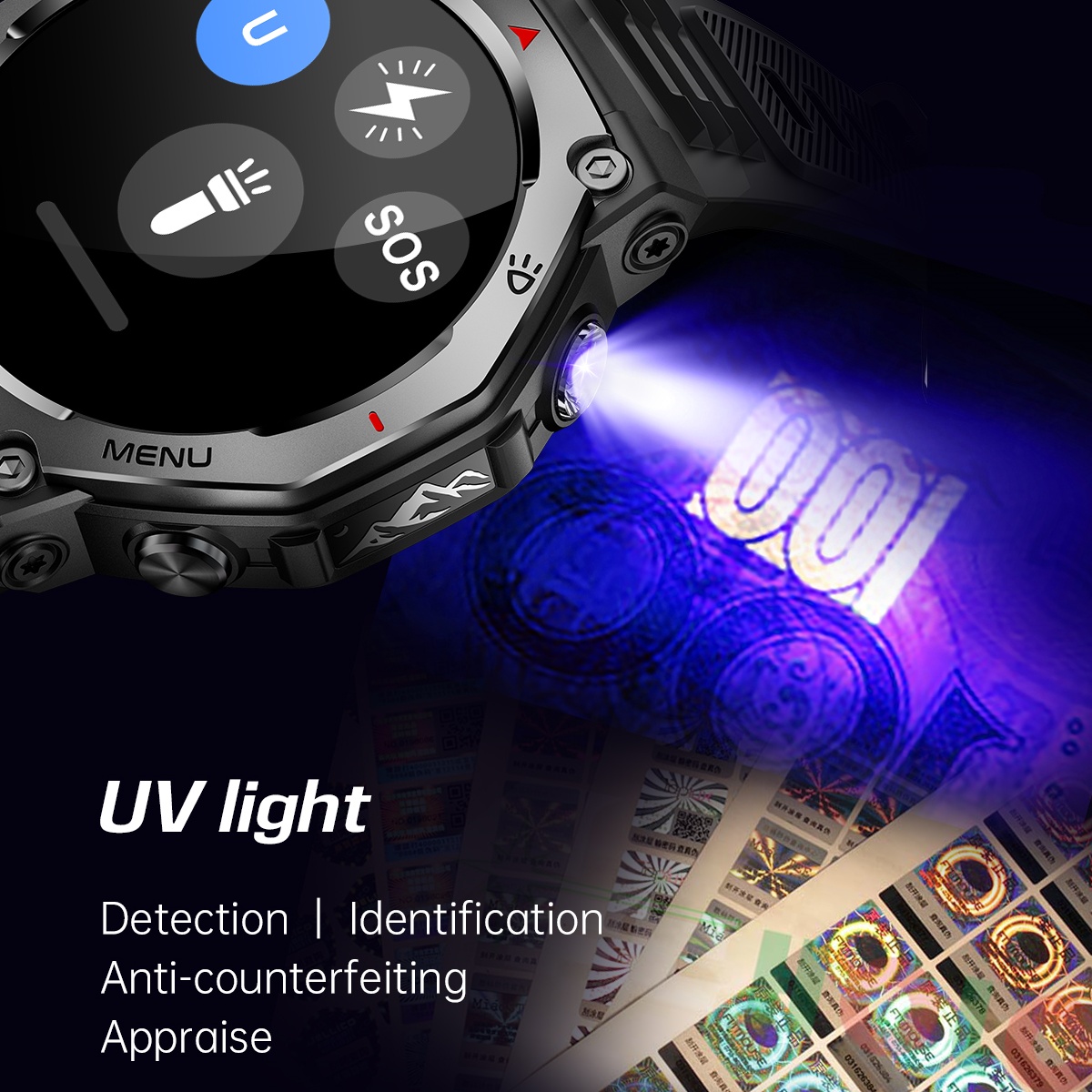 VWAR T-Rex Ultra Smart Watch w - огляд і ціна Watch Vs Amazfit