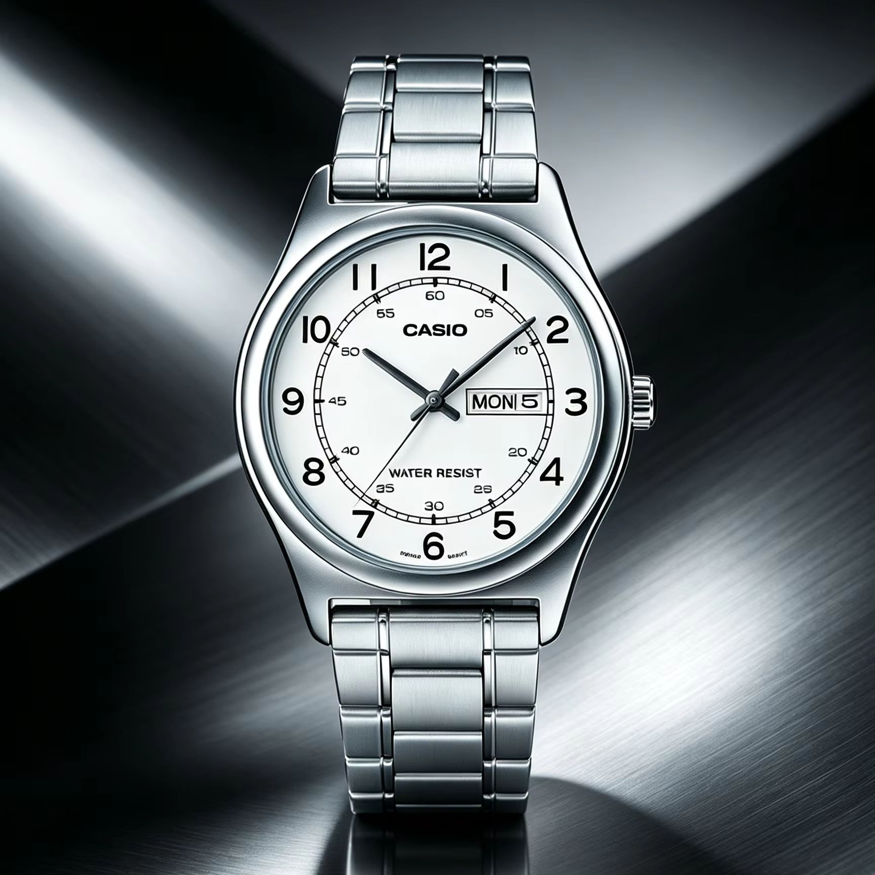 Casio MTP‑V006D | Stainless St - огляд і ціна Smartwatch Casio Watches For Men