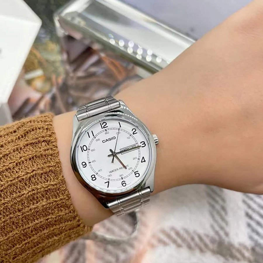 Casio MTP‑V006D | Stainless St - огляд і ціна Smartwatch Casio Watches For Men