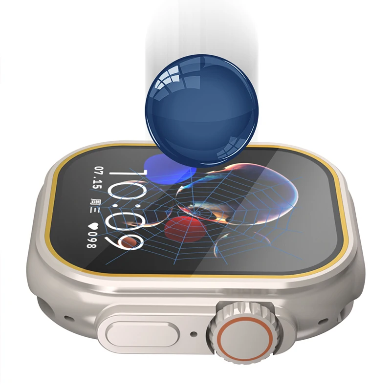 Tempered Glass Film for Apple  - огляд і ціна Smartwatch Watches For Men