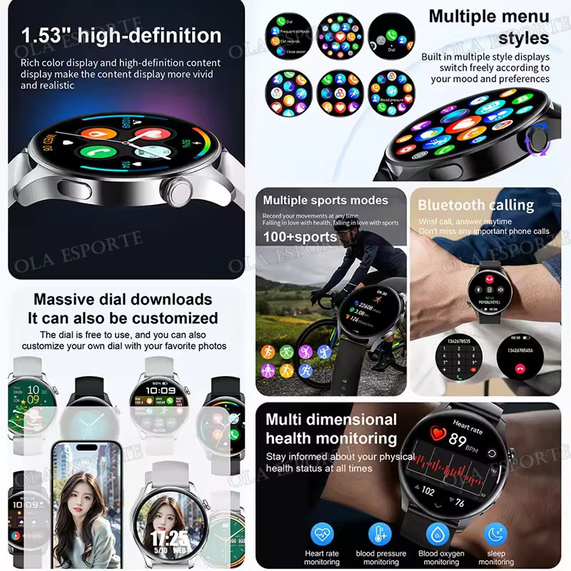 New SmartWatch for Men Women B - огляд і ціна Smartwatch Health Watches For Women