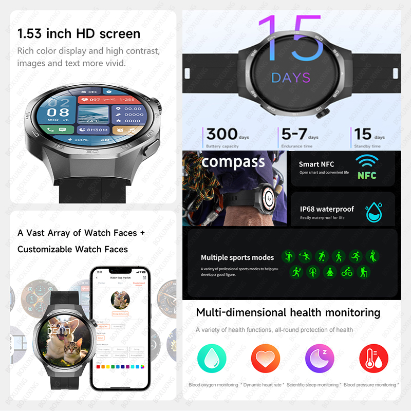 2025 New Watch 5 MAX Smart Wat - огляд і ціна Smartwatch Health Watches For Women