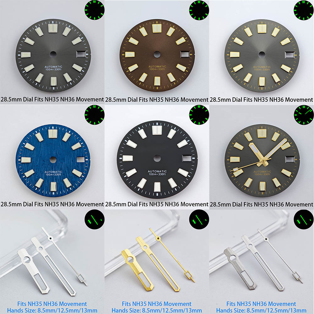 28.5mm Single Calendar Watch D - огляд і ціна Luminous Dial Face