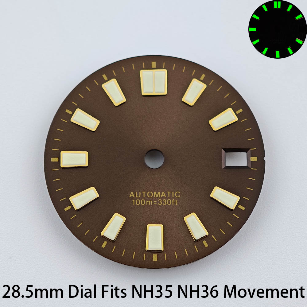 28.5mm Single Calendar Watch D - огляд і ціна Luminous Dial Face