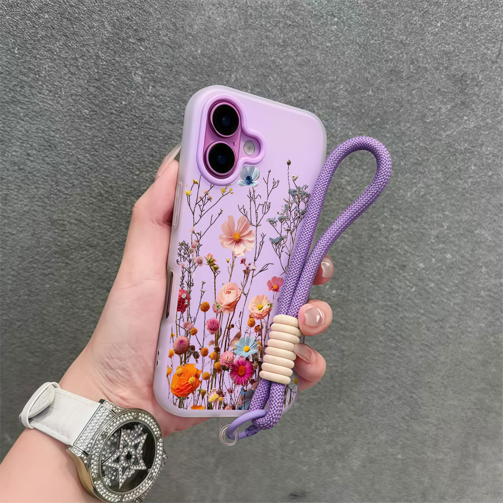 Lanyard Colorful Floral Phone  - огляд і ціна Samsung Galaxy Strap