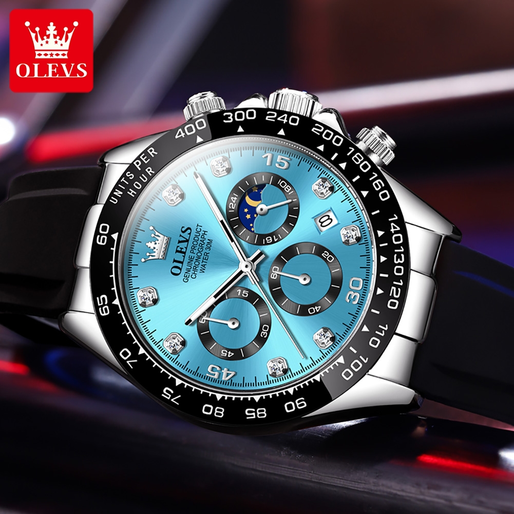 OLEVS 2875 Men's Watch Origina - огляд і ціна Smartwatch Casual Watches For Men