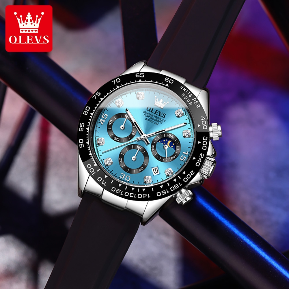 OLEVS 2875 Men's Watch Origina - огляд і ціна Smartwatch Casual Watches For Men