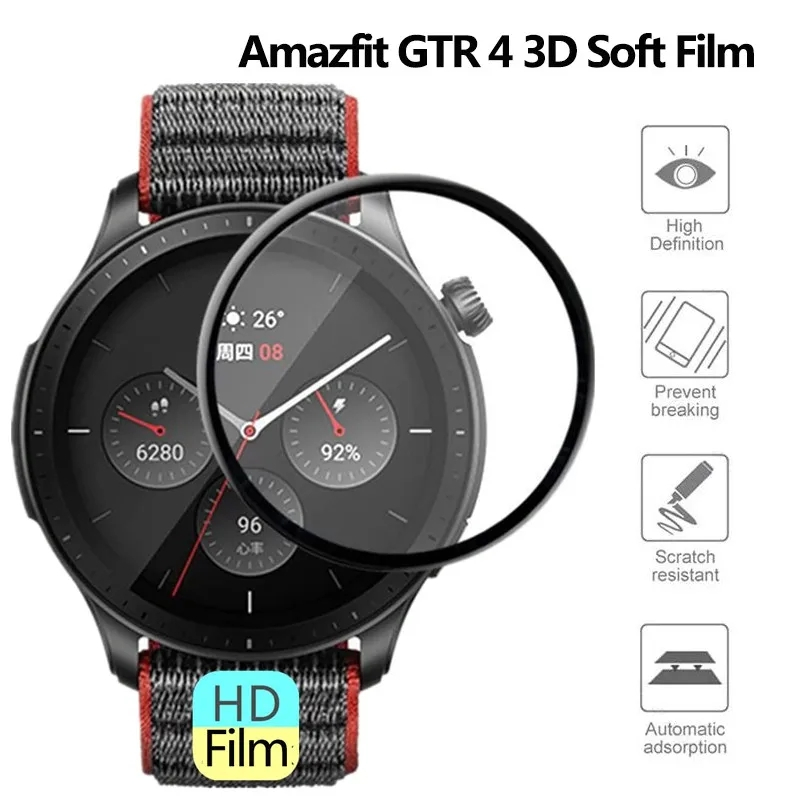For Amazfit GTR 4 Screen Prote - огляд і ціна Smartwatch Watches Amazfit