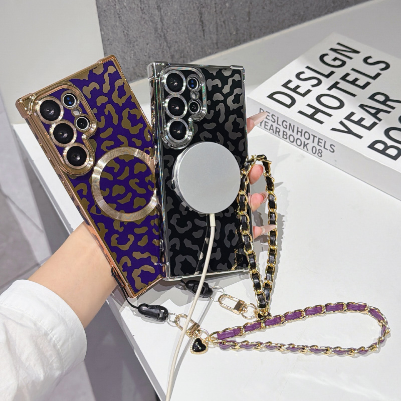 New leopard print magnetic Mag - огляд і ціна Samsung Galaxy Strap