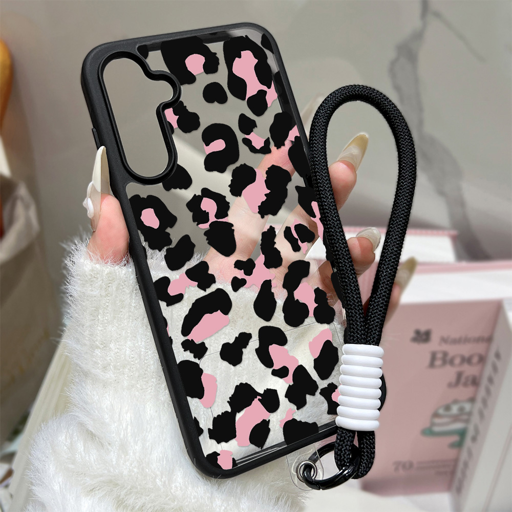 Leopard Print Phone Case For S - огляд і ціна Samsung Galaxy Strap